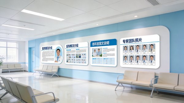 北京医院文化墙设计怎么做？20年老牌公司的专业解答